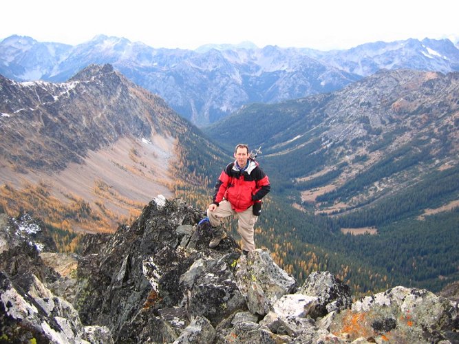 And here I am with the North Fork Entiat Valley.